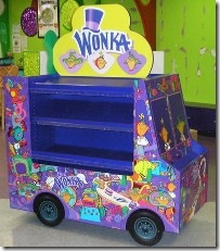 Wonka merchandising unit.200