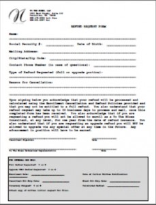 To The Nines Refund Form