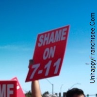 7-Eleven Franchise Protest