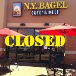 NY Bagel Closed El Paso TX