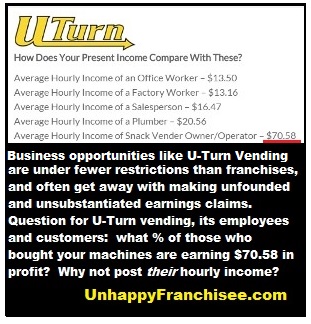 U-Turn Vending Profit