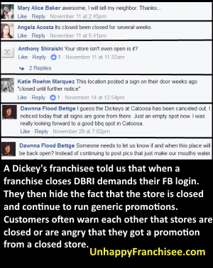 Dickey's Facebook