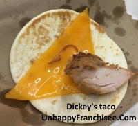 Dickeys Chicken Taco