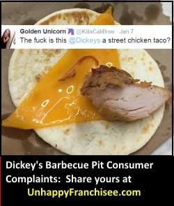 Dickeys Complaints