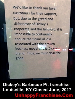 Dickeys closed