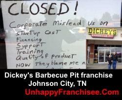 Dickeys Barbecue Closed