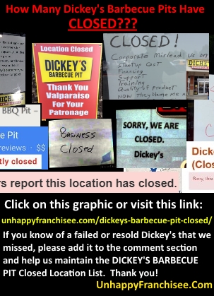 Dickey's Barbecue Closed 