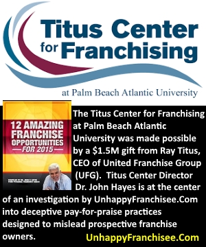 titus center for franchising