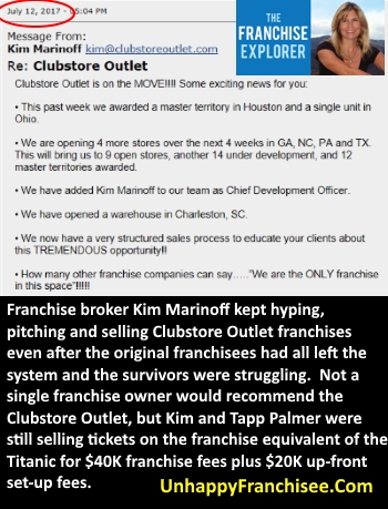 Kim Marinoff franchise consultant