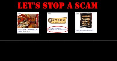 NYC Bagel Scam Ads