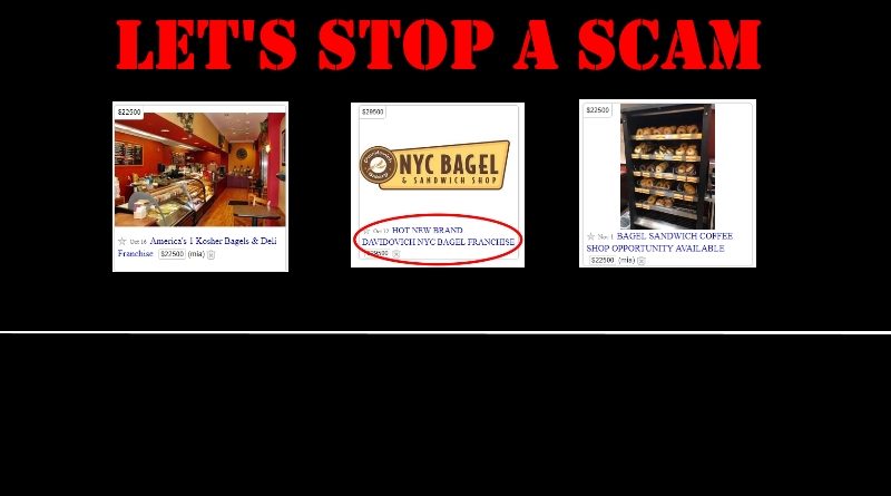 NYC Bagel Scam Ads