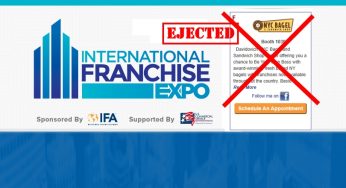 NYC Davidovich Bagel Ejected From International Franchise Expo (IFE)