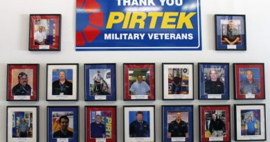 PIRTEK Veterans Wall