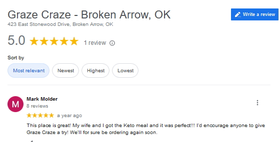 Graze Craze Broken Arrow Review