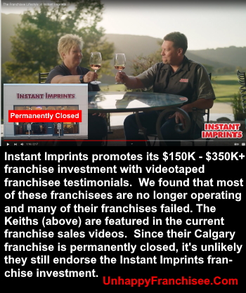 Instant Imprints franchise