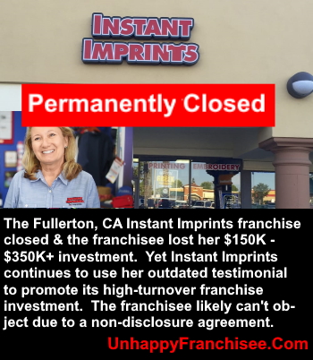 Instant Imprints Franchise