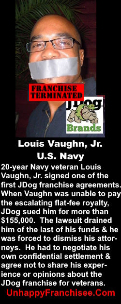 JDog sued Navy Veteran