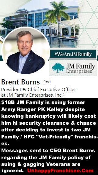 Brent Burns JM Family CEO
